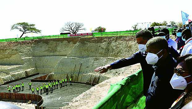 JOÃO LOURENÇO SATISFEITO AVANÇO DAS OBRAS DAS BARRAGENS DO NDUE