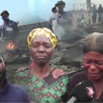 VENDEDEIRAS DO KIKOLO ACUSAM ADMINISTRADOR E A POLÍCIA DE ESTAREM ENVOLVIDOS NO INCÊNDIO PARA ROUBAREM O DINHEIRO GUARDADO AÍ