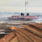 INCÊNDIO NO MERCADO DO KIKOLO DEIXA MAIS DE 750 COMERCIANTES SEM NEGÓCIO E PREJUÍZOS MILIONÁRIO